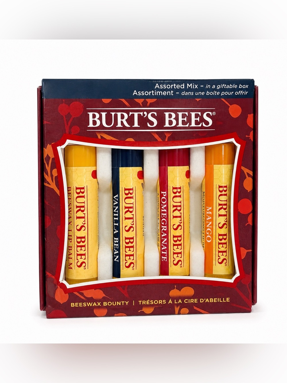 Burt’s Bees Assorted Lip Balm Gift Set – 4 Pack